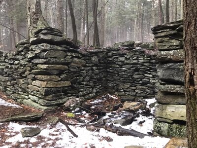 Remnants of an old mill (possibly).