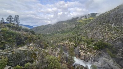 View from the trail