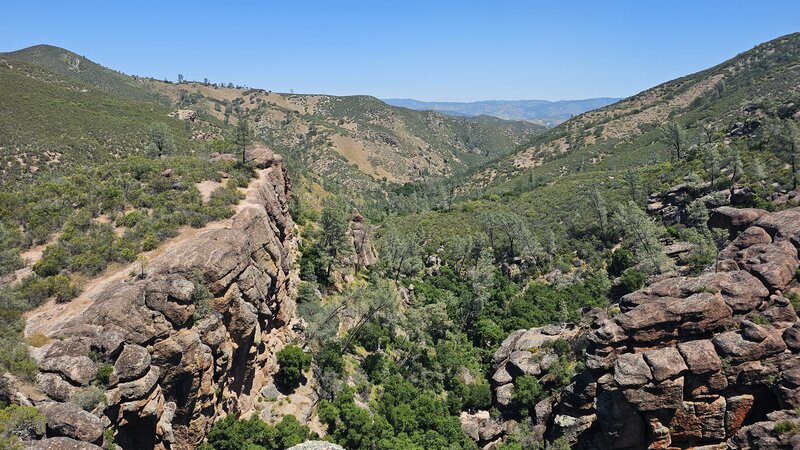 View of Bear Gulch from Teaching Rock.