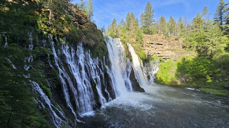 View of the falls.