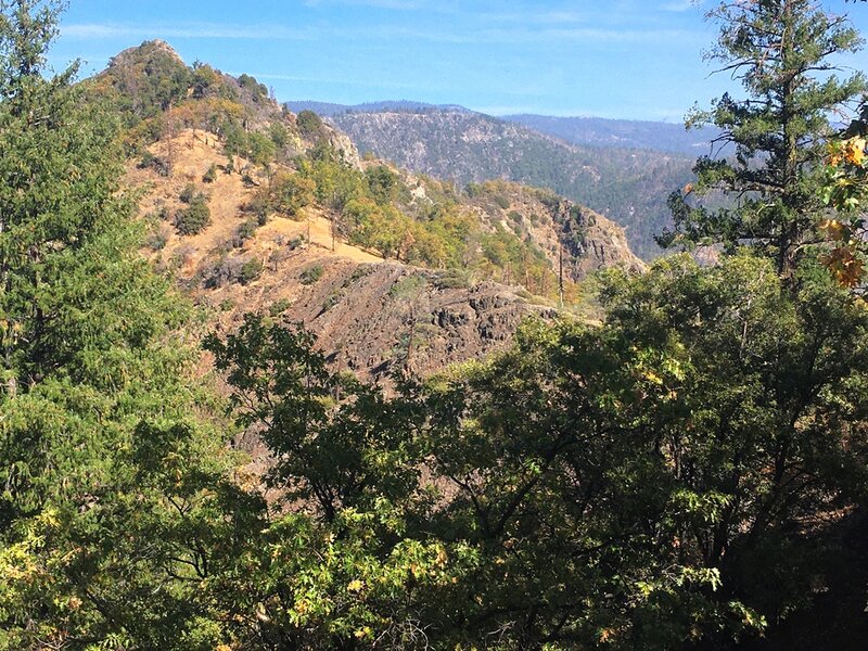 Looking to the east toward Yosemite NP from Pinoche Ridge. 9-30-2021. Bill King