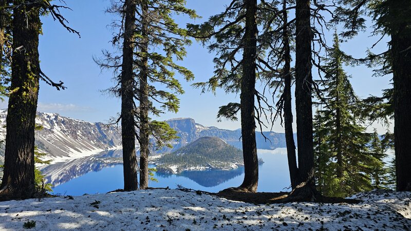 View from the trail.