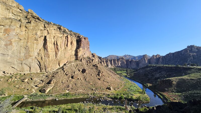 View from the trail area