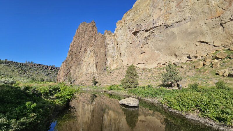 View from the trail.