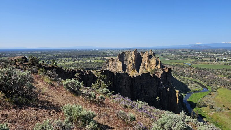 View from the trail.