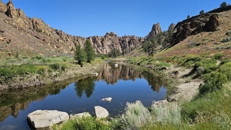 View from the trail.