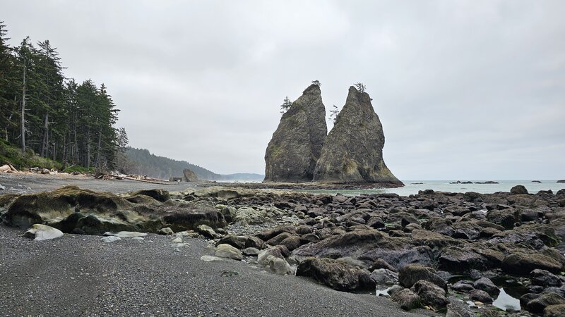 View from the trail.