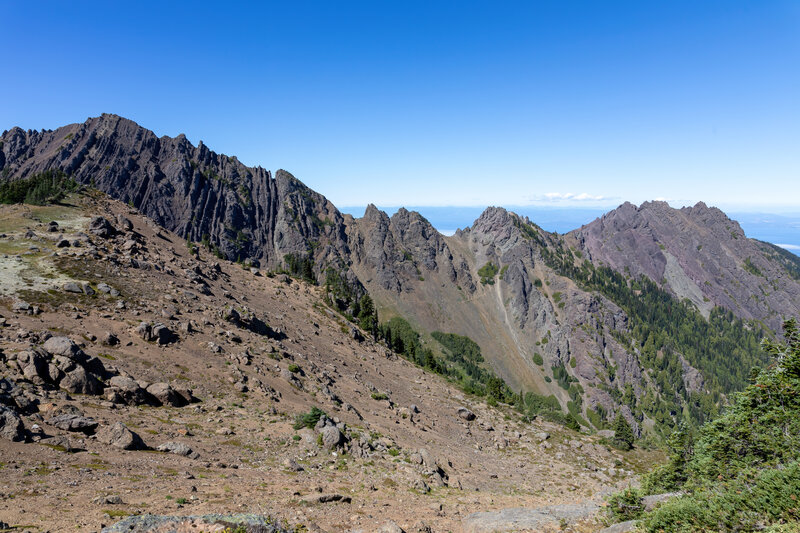 Mount Angeles and Second Top