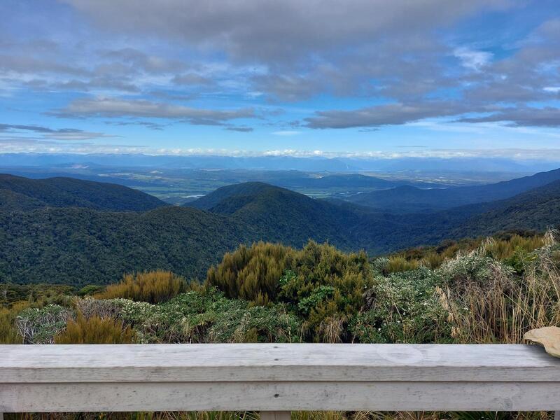 View from the Ces Clar Hut.