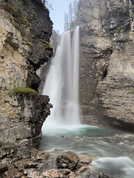 Upper Falls in Johnston Canyon.