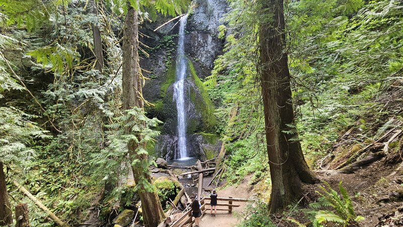 View from the trail.