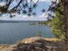 Looking out over Lake Coeur d'Alene from the cliifs on the south side of Tubbs Hill.