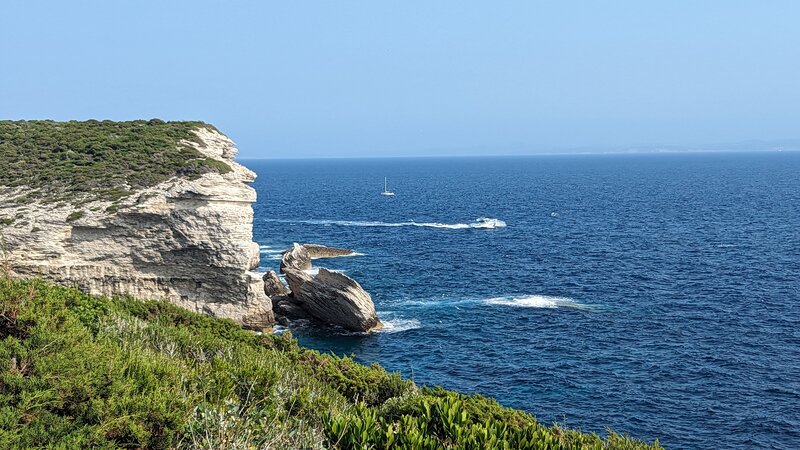 Coastline from the Strada Vecia - Madonetta Trail.