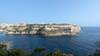 Bonifacio as seen from the Strada Vecia - Madonetta Trail.