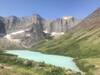 Cracker Lake in Glacier National Park.