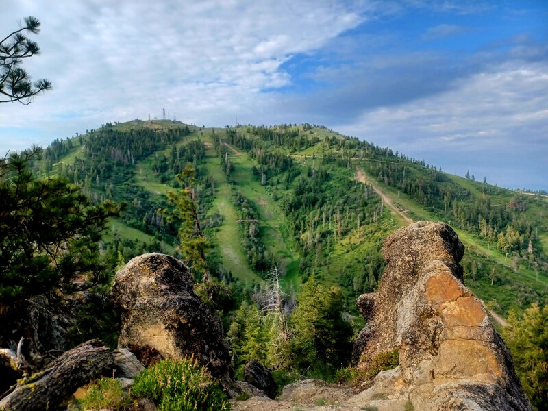 View of Bogus Basin.