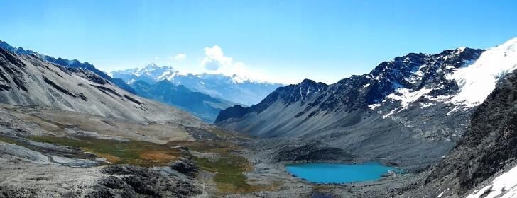 View from the Sunchulli Pass.