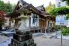 A pretty pagoda in the complex.