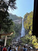 Close up view of the Nachi Falls.