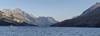 Upper Waterton Lake. Looking south from Waterton Townsite, Waterton Lakes National Park, Alberta, Canada