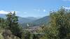 The Pyrenees seen from Foix Heights Loop.