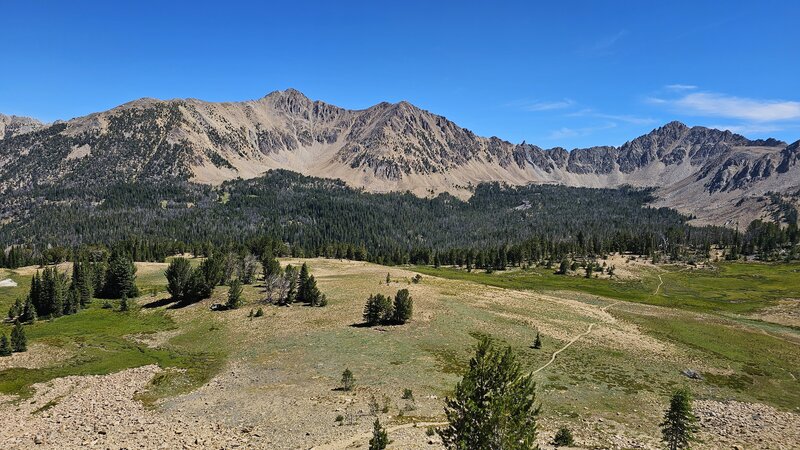 The Divide Area of Trail 219