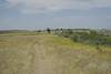 The trail starts out following the Rim with the visitor center never far from view.