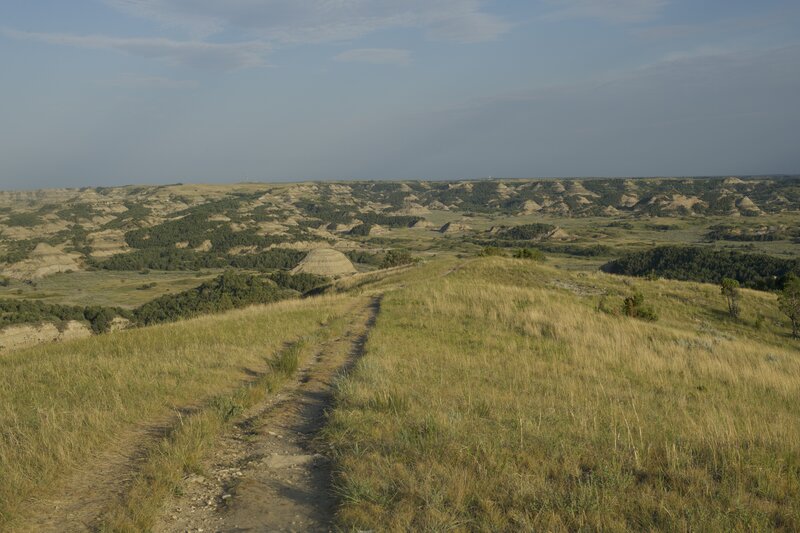 A view of the surround hills from Buck Hill, the 2nd highest point in the park.