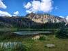 Crater Lake from the shore.