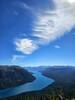 Chilko Lake and the Pacific Ranges.