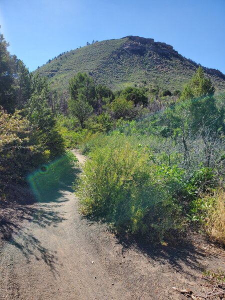 Looking towards Pautsky Point from a smooth section of Telegraph.