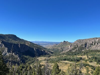 Incredible view looking south towards Blue Mesa.