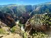 Looking east over the canyon at the start of the trail.