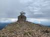 Fairview Peak Fire Lookout standing tall above its surroundings.