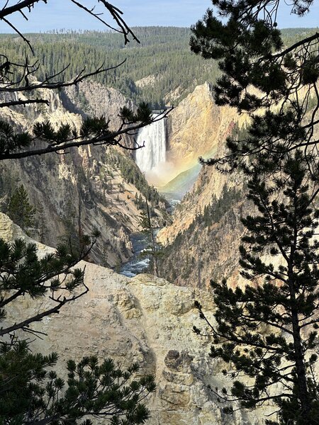 Double feature picture at Artist Point.