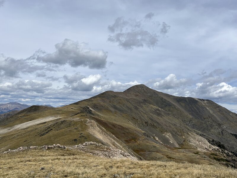 Continue north along the Mount Ouray ridge.