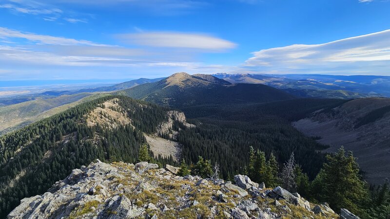 View from Lake Peak.