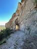 Tunnel built in 1930's leading to the fire lookout.