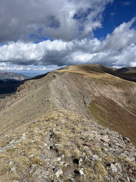 Good north-facing view of the Ridgewalk.