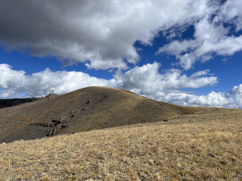 Heading to North Baldy Summit.