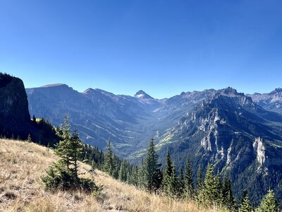 Looking south at the Uncompahgre Wilderness.