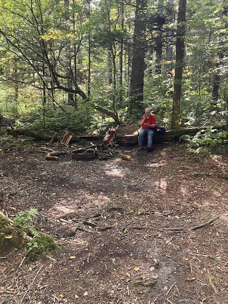 Campsite 42 Spruce Mountain.