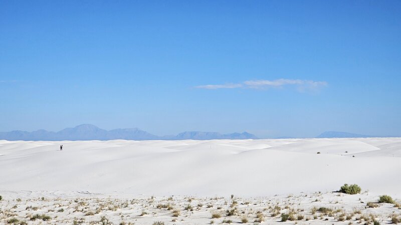 White Sands Backcountry Trail.