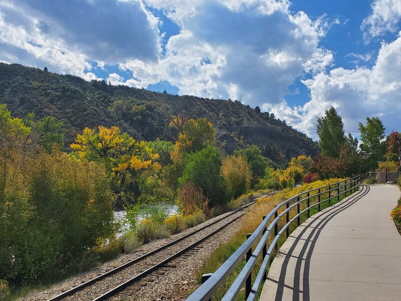 Next to the Durango Library and botanic garden.