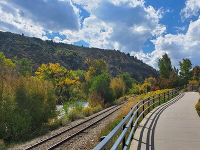 Next to the Durango Library and botanic garden.