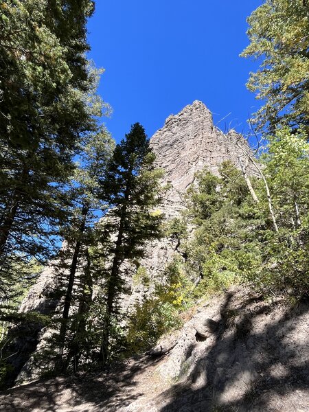 Another great view of the rock formations from the Alpine Trail.