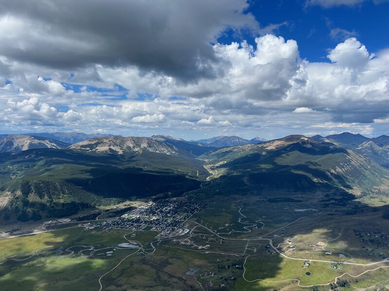 Mount Crested Butte summit view