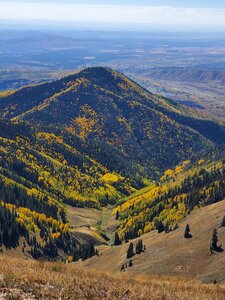 Fall foliage in mid-October.
