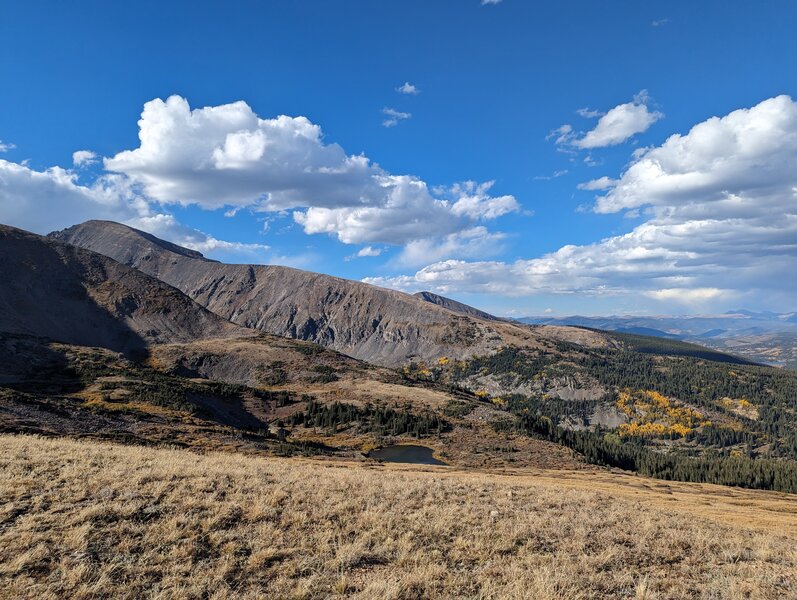 Ridge of Mt. Quandary from Hoosier Pass Loop.