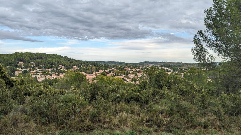 Grabels seen from the plateau.